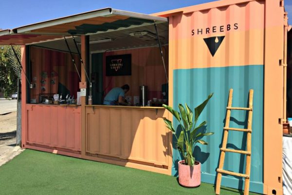 Topgres News: Shreebs Coffee- Pop-Up Coffee Store im Container